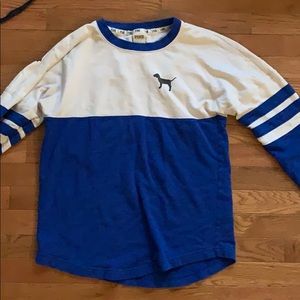 Pink victoria’s secret crew neck shirt